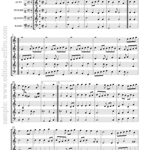 Nine Masque dances (1617) : William Brade