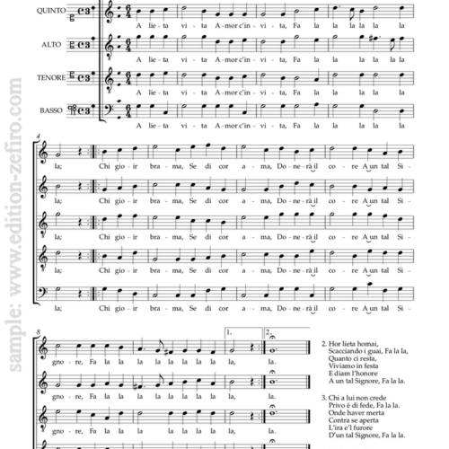 Eight Balletti : Giovanni Giacomo Gastoldi