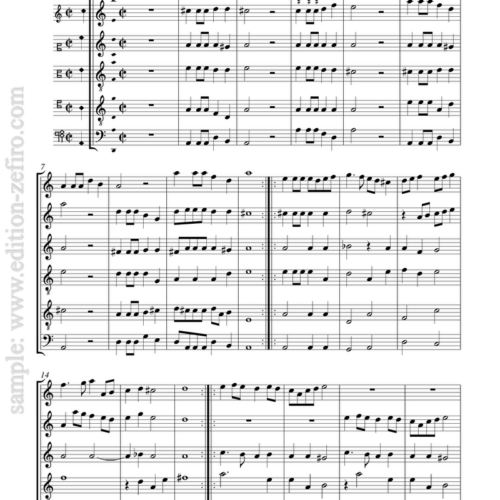 Melchior Franck - Five Intradas