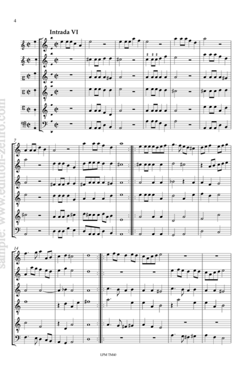 Melchior Franck - Five Intradas