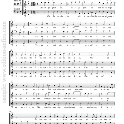 Giovanni Domenico da Nola : Nine Villanelle