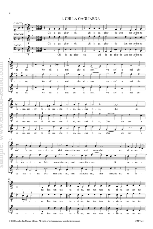 Giovanni Domenico da Nola : Nine Villanelle