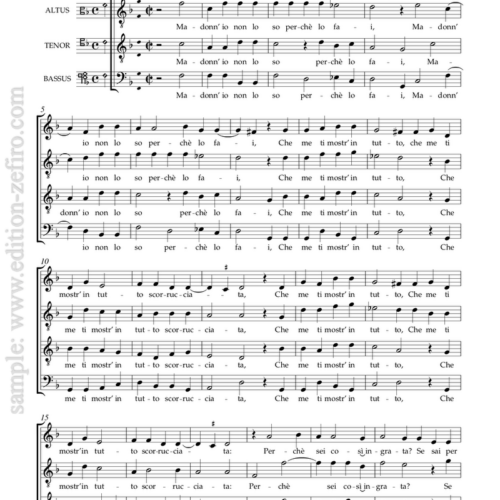 Adrian Willaert - Five Villanelle à4