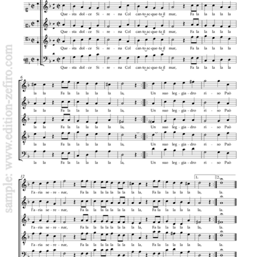 Seven Balletti (1596) : Giovanni Giacomo Gastoldi