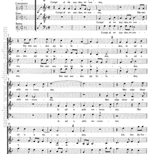 Five Dutch songs à4 (1572)