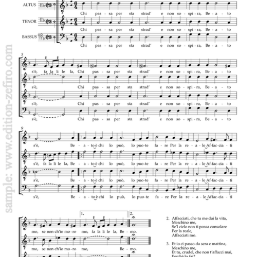 Filippo Azzaiolo - Six Villotte à4