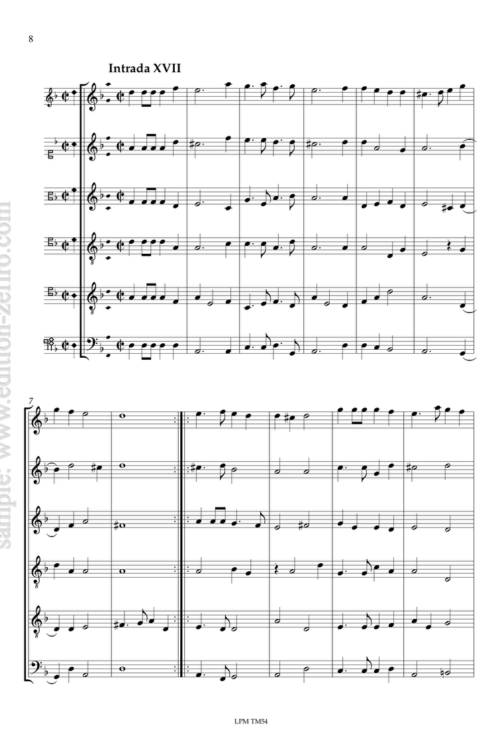 Melchior Franck - Seven Intradas