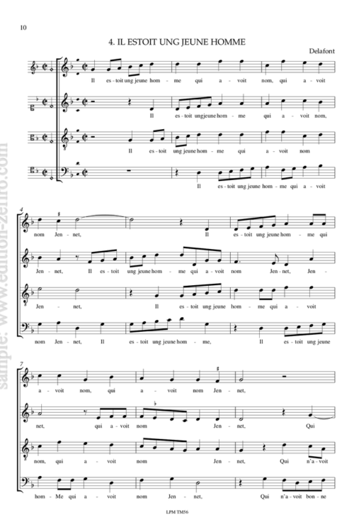 Seven Comical Chansons