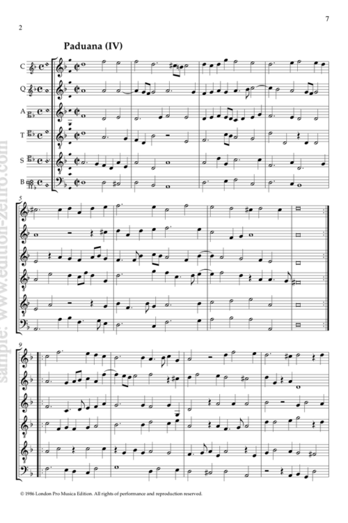 William Brade - Pavans & Galliards (1614) a selection