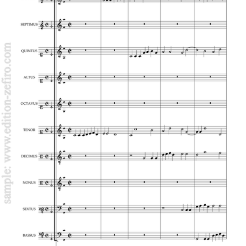 Canzon 12 Toni à10 - Giovanni Gabrieli