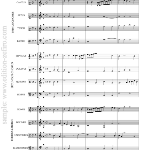 Canzon Septimi et Octavi Toni à12