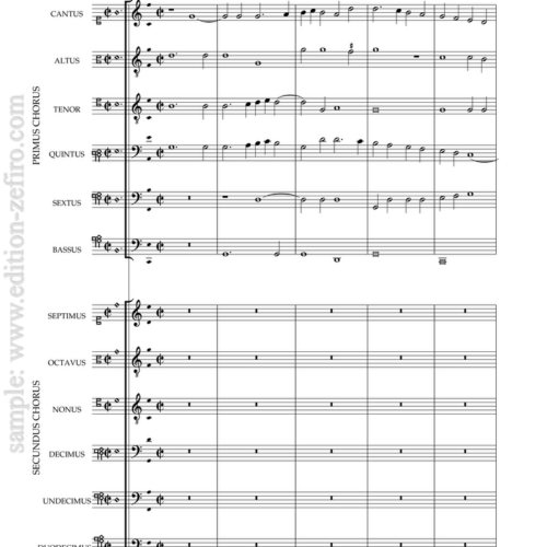 Sonata Octavi Toni à12 - 1597 - Giovanni Gabrieli