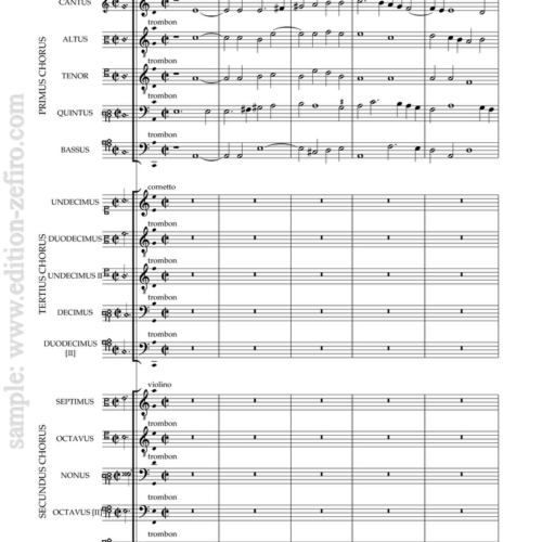 Sonata Quarti Toni à15 - Giovanni Gabrieli