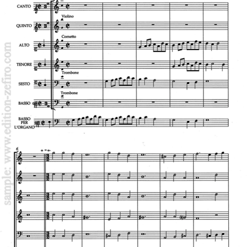 Canzon IV à6 - 1615 - Giovanni Gabrieli