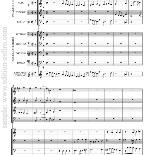 Canzon VIII à8 -1615- Giovanni Gabrieli