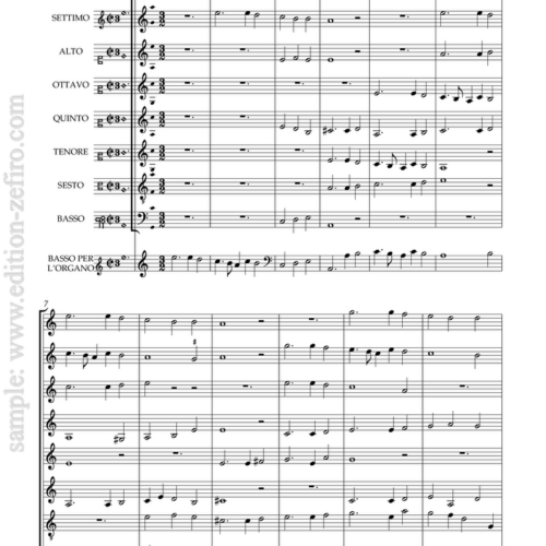 Canzon IX à8 by Giovanni Gabrieli