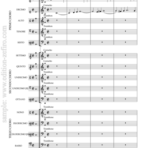 Giovanni Gabrieli - Sonata XVIII a14 -1615