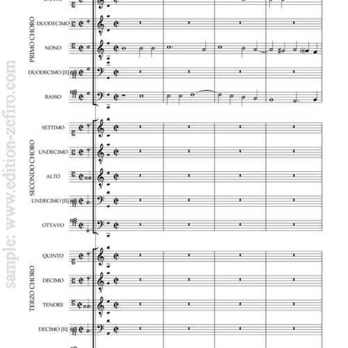 Sonata XIX à15 - 1615