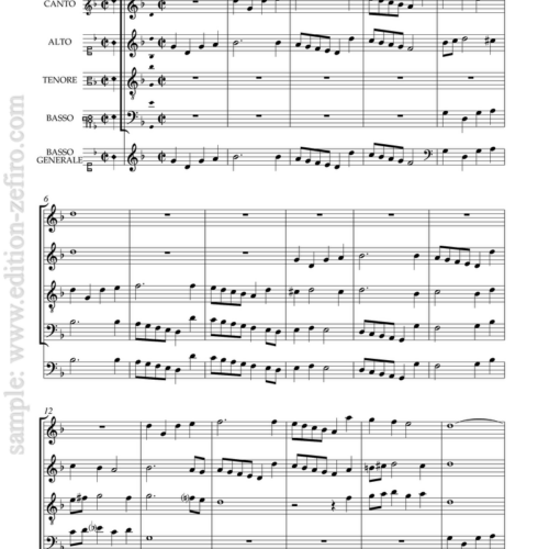 Four Canzoni à4 (1608) : Giovanni Gabrieli