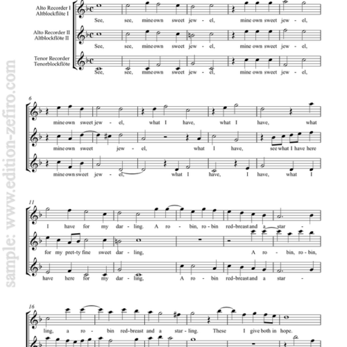 English Madrigals, volume 1 (recorder trio)