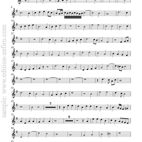 Sweenlinck: Fantasia à4 (set of parts)