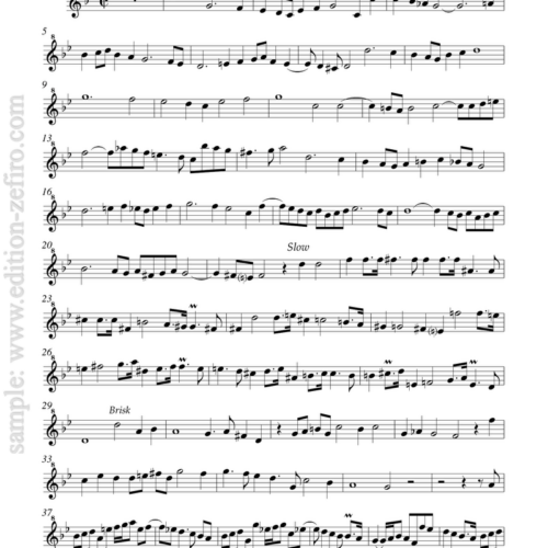 Purcell: The 4-part Fantasies (set of transposed parts)