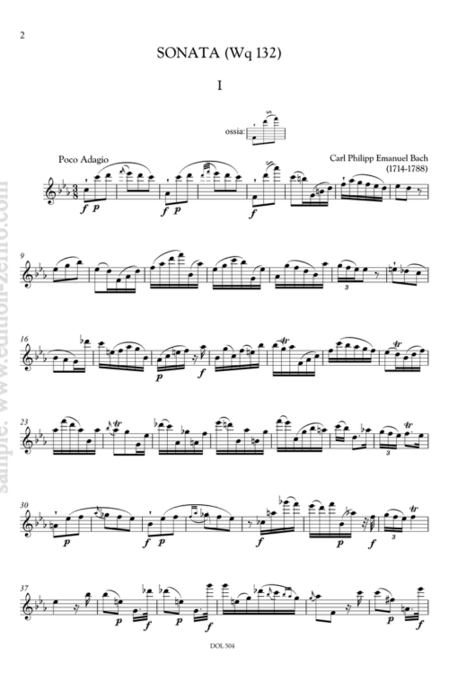 CPE Bach Sonata