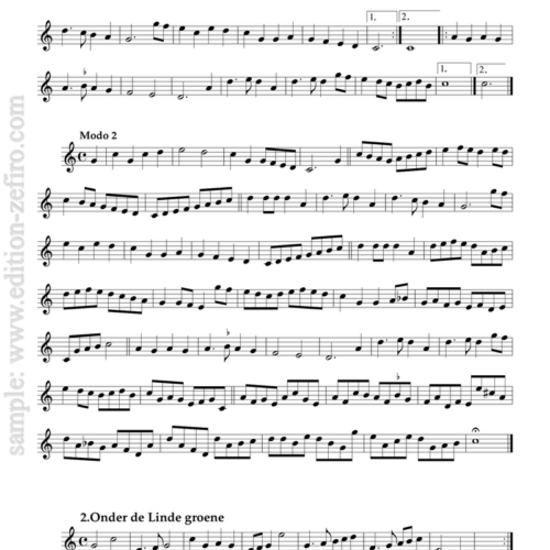 Jacob van Eyck - 20 pieces from Der Fluyten Lust-Hof