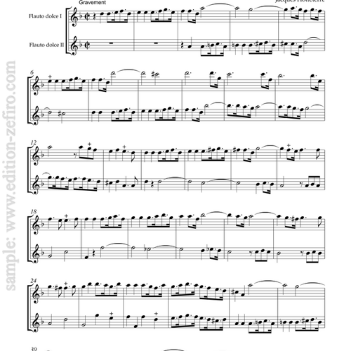 Complete Duos : Jacques Hotteterre