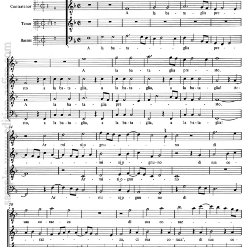 Heinrich Isaac - A la bataglia