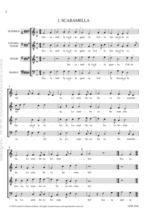 Josquin des Prés - Seven Secular Pieces