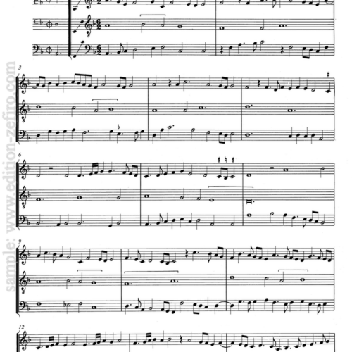 Obrecht - 13 Pieces for three/four instruments + voices