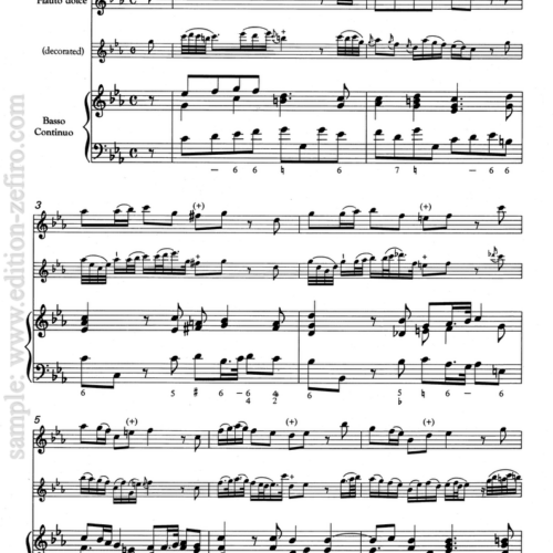 Telemann - Sonate Metodiche - Score