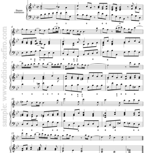 Sonata in B flat: George Frideric Handel