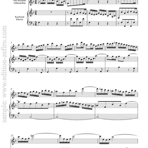 Six Sonatas volume 3, Sonatas 5-6: Johann Sebastian Bach