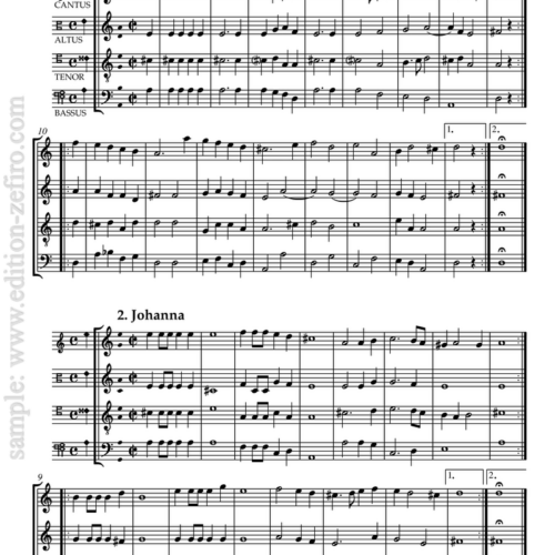 Erasmus Widmann - 20 dances à4 (1613)