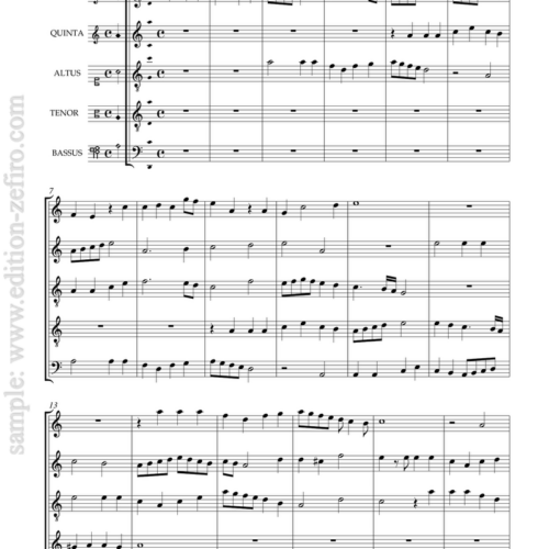 Johann Hermann Schein - Canzon à5