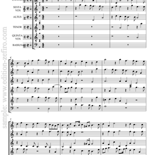 Johann Hermann Schein - Canzon à6