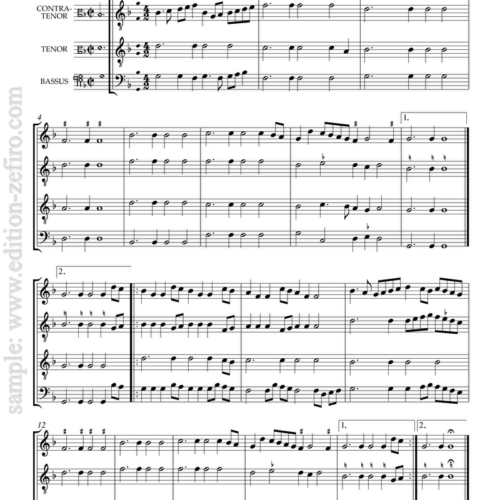 Quart Livre de Danceries