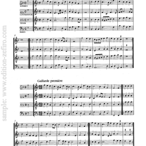 Septieme Livre de Danceries