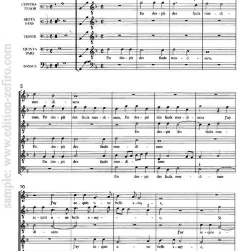 2 Chansons à6: Pierre Moulu