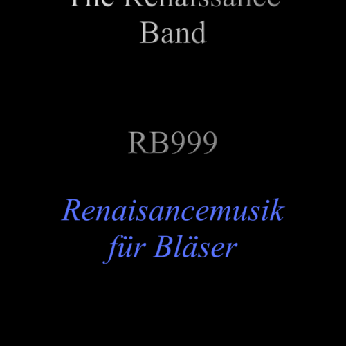 Renaissance Band - 5 volumes of the Copenhagen Wind Collection, and books of chansons, madrigals and dances.