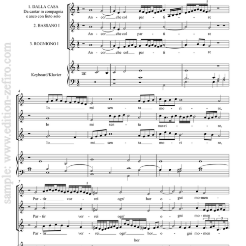 Divisions on Ancor che col partire