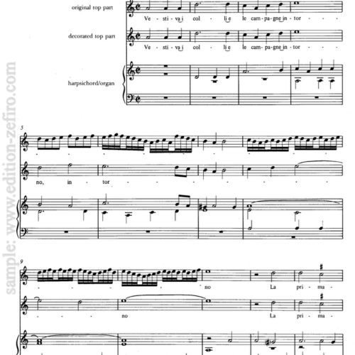 Vestiva i colli (settings) by Bassano, Dalla Casa and Bartolomeo Selma e Salaverde