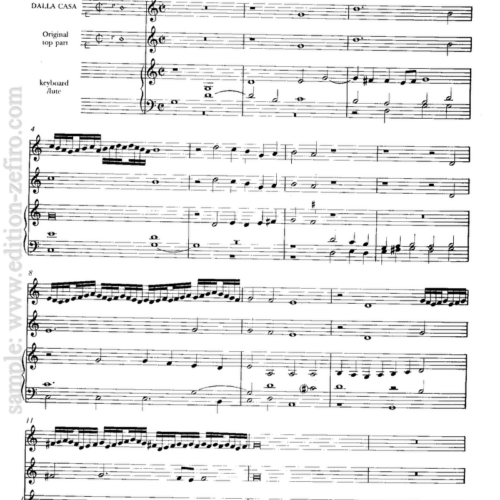 Girolamo Dalla Casa - Divisions on Madrigals I