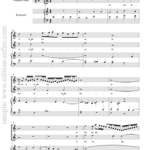 Divisions on Io son ferito : Giovanni Bassano / Francesco Rognoni / Francesco Maria Bassani / Giovanni Battista Bovicelli