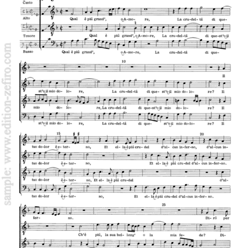 Cipriano de Rore - Five Madrigals