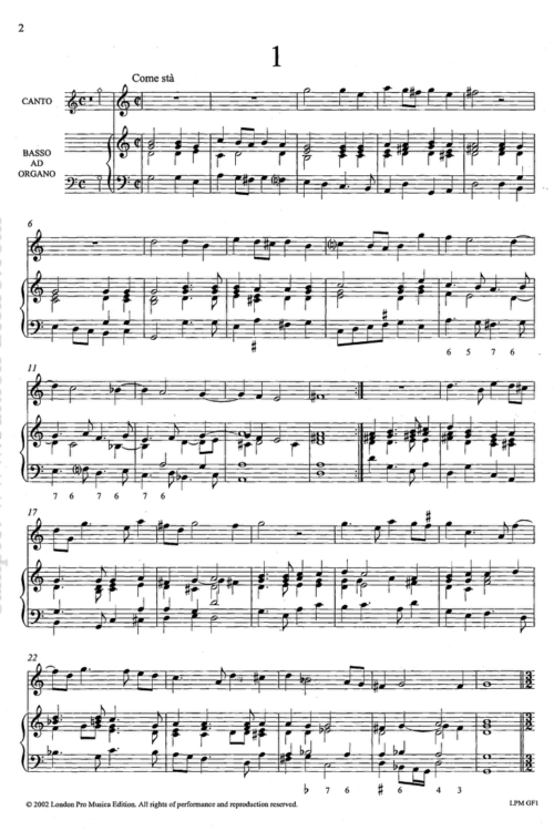 5 Canzoni (soprano instrument and continuo) : Girolamo Frescobaldi