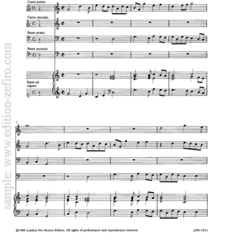 Five Canzoni - Girolamo Frescobaldi