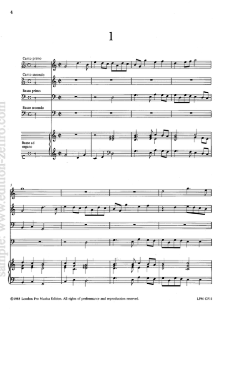 Five Canzoni - Girolamo Frescobaldi